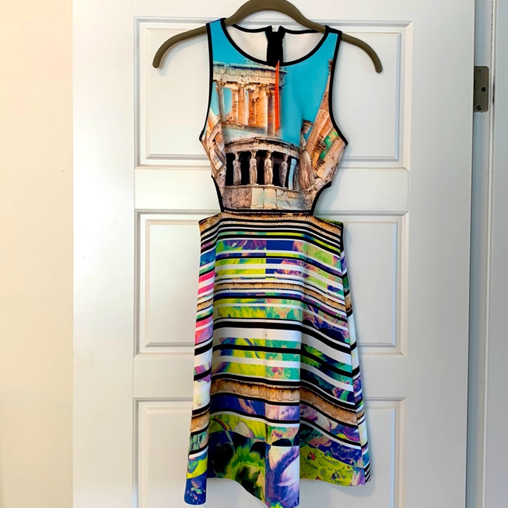 Super cute Clover Canyon “Scuba” Dress!! Brand new with tags attached. Cut outs